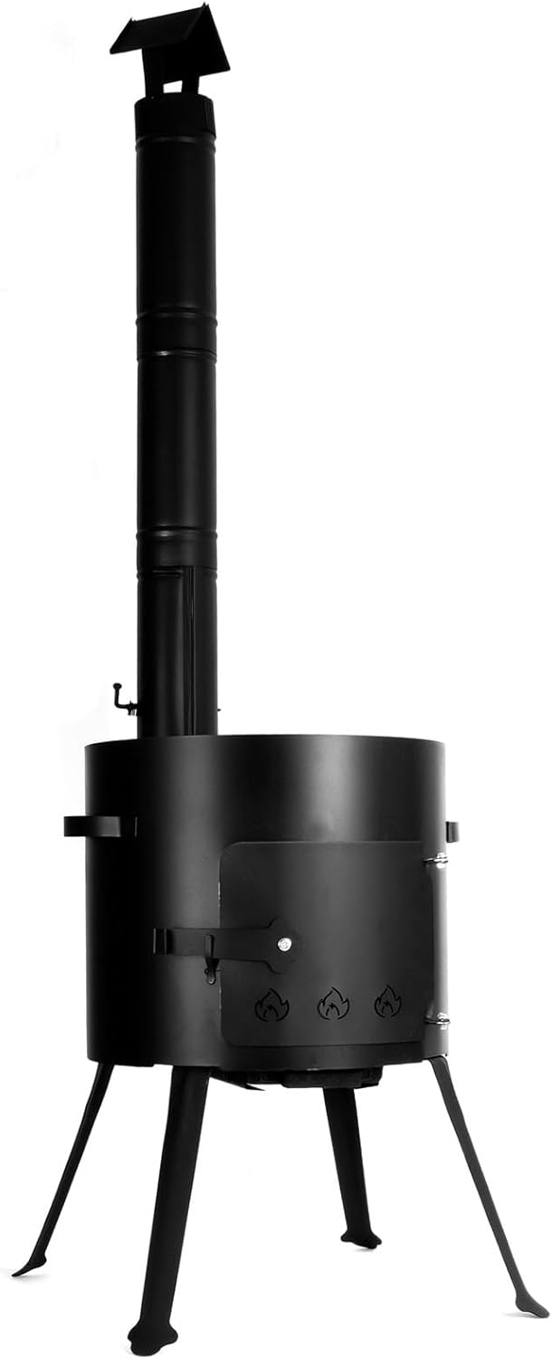 Utschak 10l, Kazan-Ofen, Utschak mit Kasan, Utschak Kasan Ofen, Kazan 10l, учаг, казан, kazan 10l se