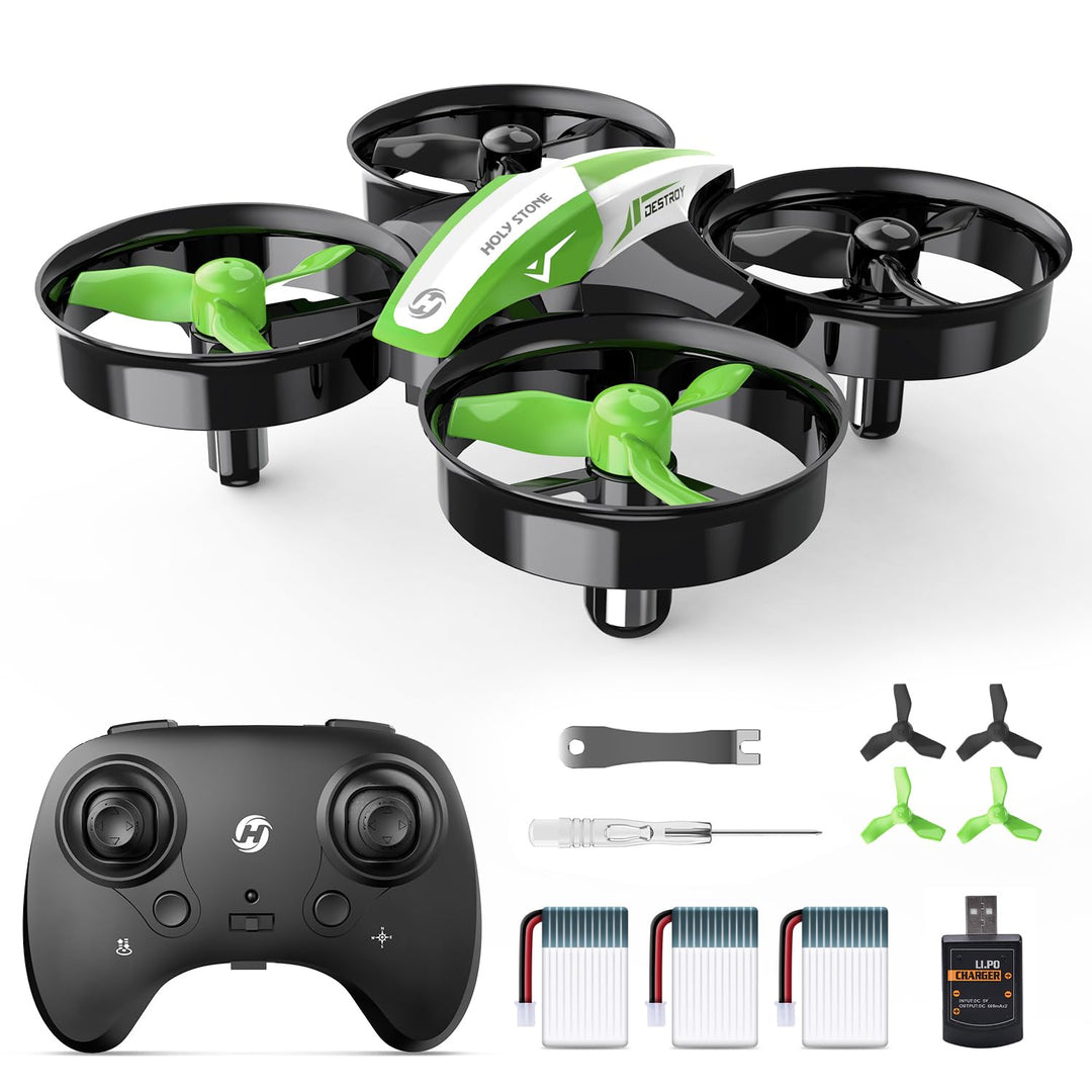 Holy Stone HS210 Mini Drohne für Kinder, RC Quadrocopter Helikopter Ferngesteuert mit 3 Akkus 21 Min