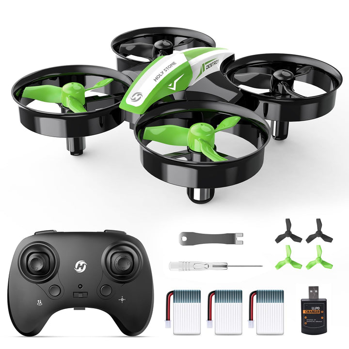 Holy Stone HS210 Mini Drohne für Kinder, RC Quadrocopter Helikopter Ferngesteuert mit 3 Akkus 21 Min