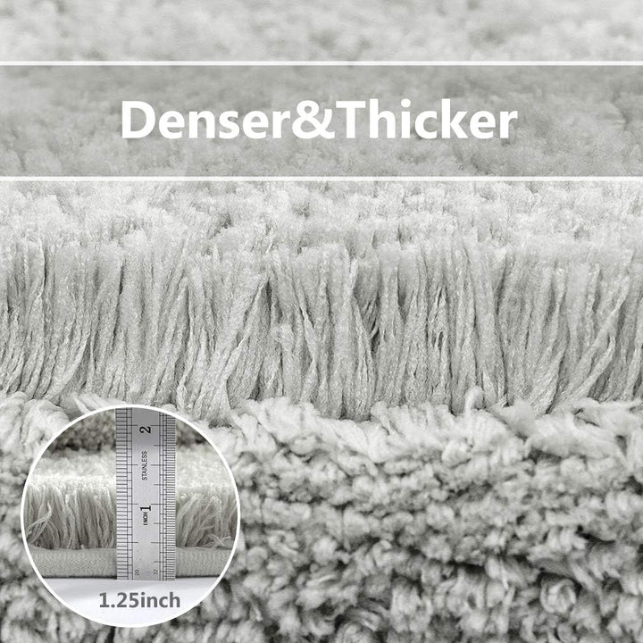 Badematte Rutschfest Badteppich Extra Lange Verdickt Badezimmerteppich Weich Badeteppich Flauschige