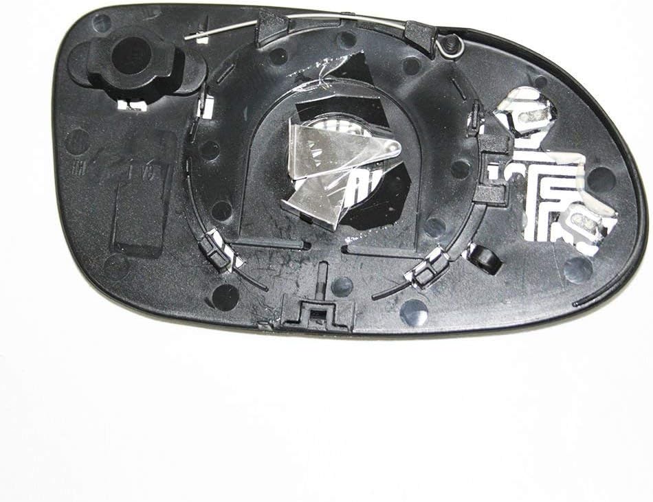 Aussenspiegelglas für linke Seite, Weitwinkel beheizt und Boden, kompatibel mit CLK W209 2002–2010,