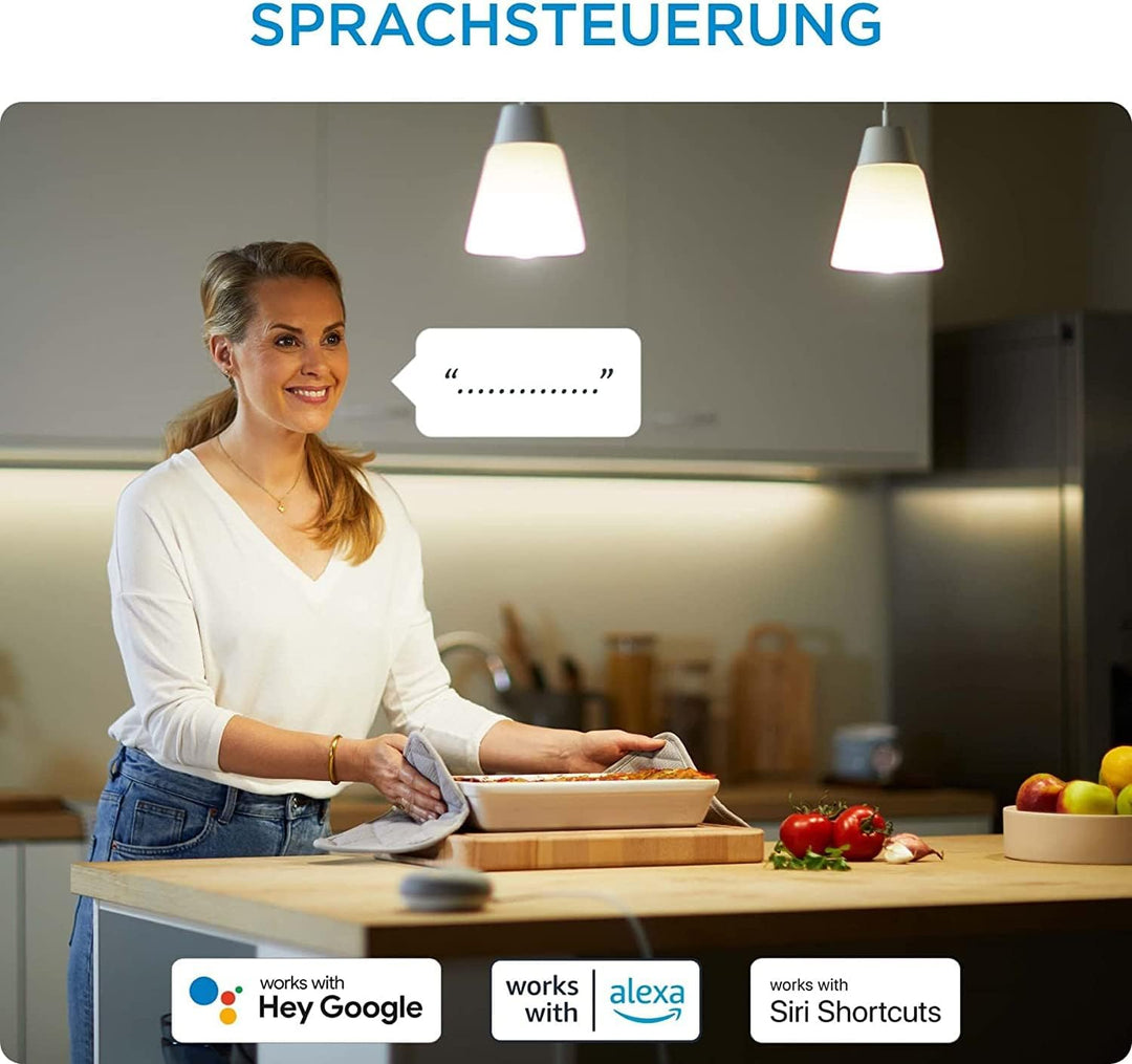 WiZ SuperSlim Deckenleuchte Tunable White, dimmbar, warm- bis kaltweiss, 16W, smarte Steuerung per A
