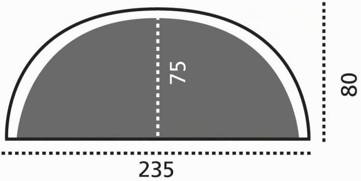 Grand Canyon APEX 1 - Kuppelzelt für 1-2 Personen | Ultra-leicht, wasserdicht, kleines Packmass | Ze