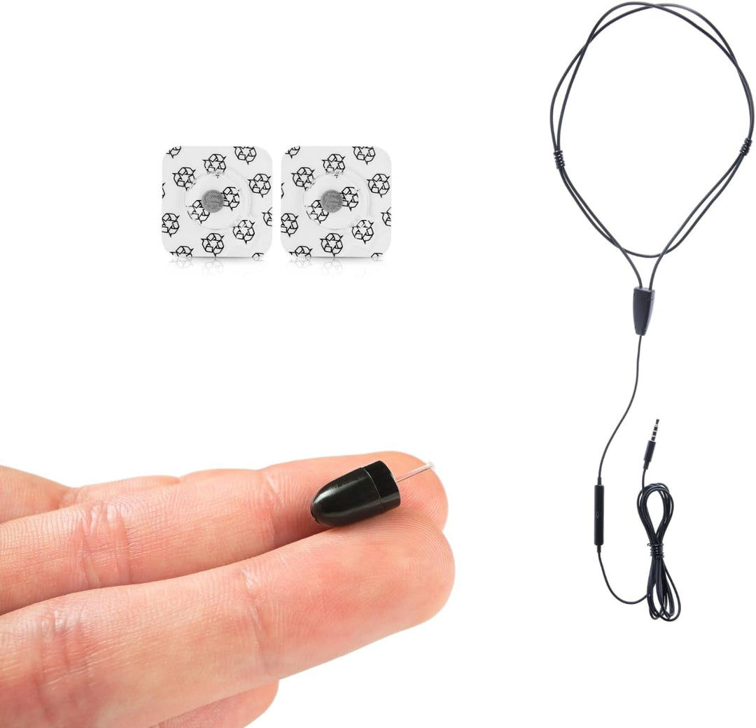 COOMAX Mikro Mini Ohrstecker Induktives 305 unsichtbares Spionage Headset