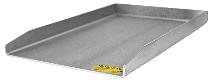 BABOSSA® Premium Plancha/Grillplatte [30x45cm] Universal Large | Massiver, Verzugsfreier und Rostfre