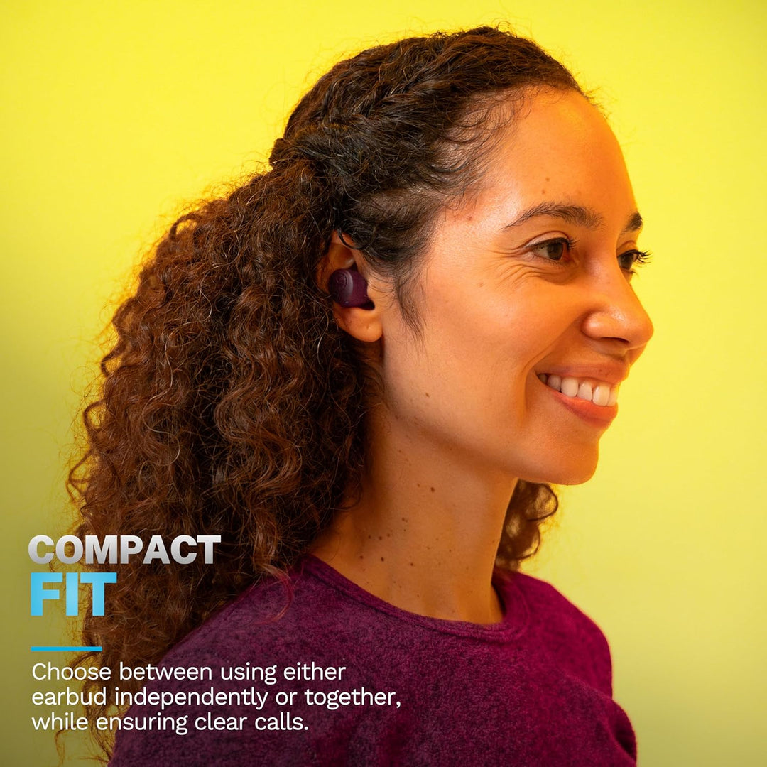 JLab Go Air Pop+ In Ear Kopfhörer kabellos Bluetooth, True Wireless Kopfhörer, 35+ Std. Headphones,
