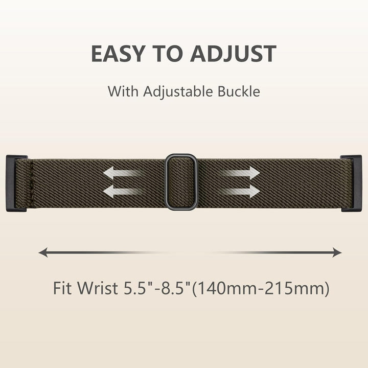 6 Stück Kompatibel mit Fitbit Versa 3 Armband/Fitbit Versa 4 Armband/Fitbit Sense Armband/Fitbit Sen
