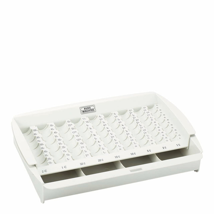 Burg-Wächter Euro-Geldzähleinsatz für Banknoten und Münzen, Kassetten- und Schubladeneinsatz, ZE 300