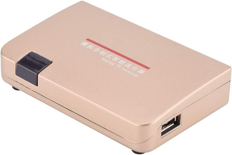 RF zu HDMI Konverter, 100-240V Analog TV Receiver Adapter mit Fernbedienung(EU-Stecker), EU-Stecker