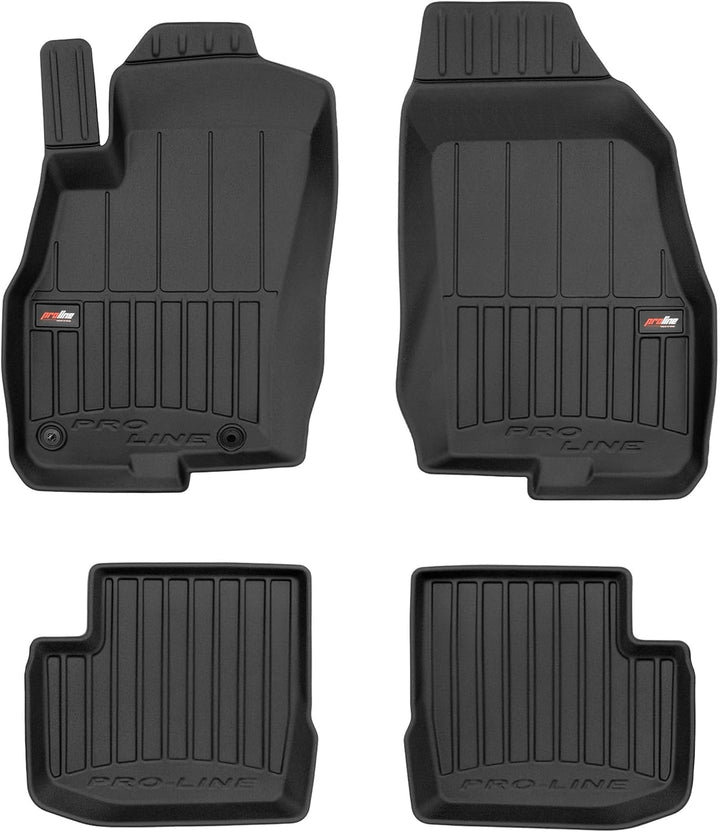 SMK Gummimatten Auto fussmatten Satz für FIAT Punto EVO 2009-2012 Erleben Sie einen neuen Standard d