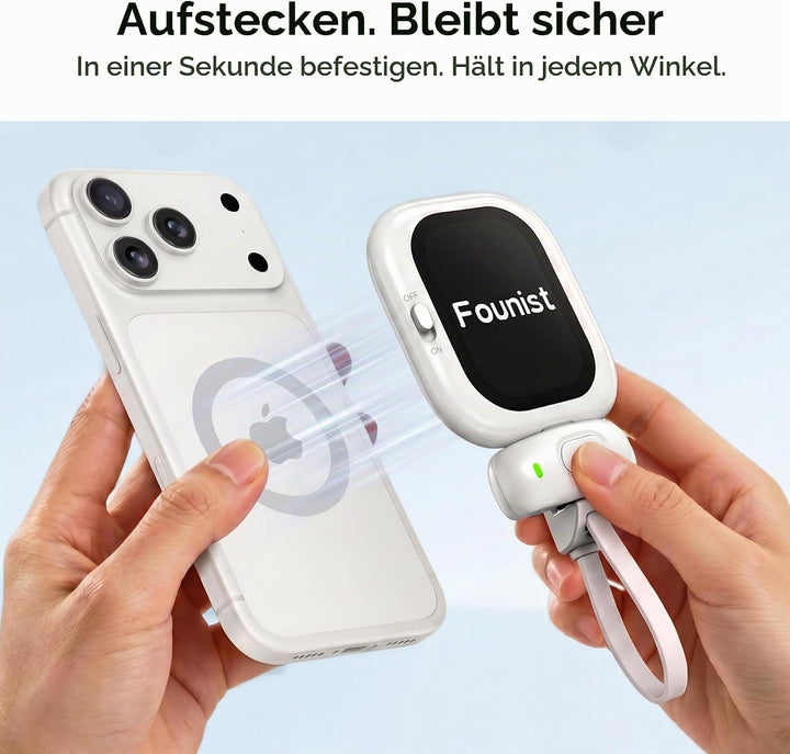 Vlogmate Mini Vlog Selfie Monitor Bildschirm, Telefon Halter Clip Mount für die Rückkamera Selfies/V