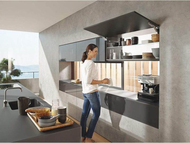 BLUM AVENTOS HK-TOP Klapptürsystem für Möbel - mit Blumotion - Lastfaktor LF 1730-5200 | Art. 22K271