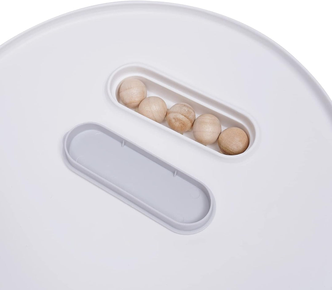 Müslispender 6KG/10KG Küche Trockenen Lebensmittel Spender Getreide Reis Container mit Skala für Bla