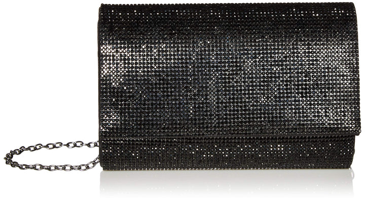 Jessica McClintock Damen Alexis Sparkle and Shine Clutch, Einheitsgrösse Schwarz, Schwarz