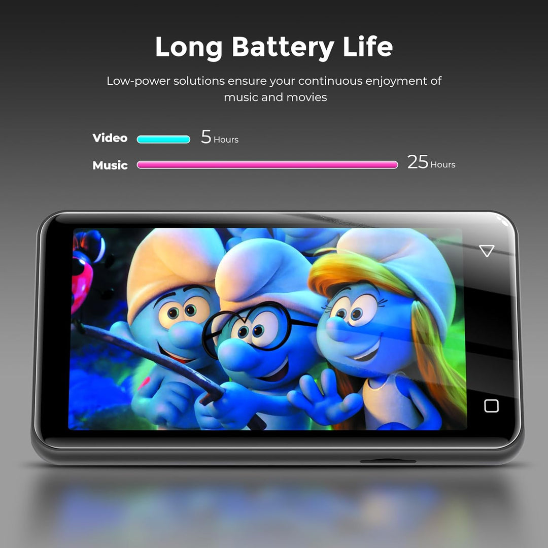 80 GB MP3-Player mit Bluetooth und WLAN, innioasis MP3-Player für Kinder mit Spotify, Spotify Kids,