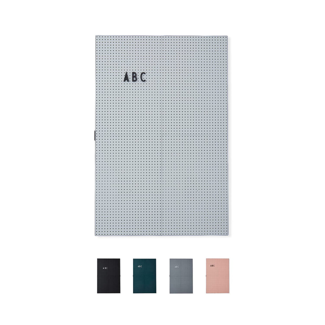 Design Letters Message Board A3 Hellgrau | A4 A3 A2 | Buchstaben tafel | Letter Board | Memotafel Wa