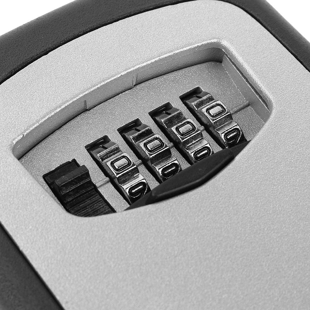 Yosoo Box mit Schlüssel Safe Code-Korpus-Sicherheit der Schrank mit Zahlenschloss 12,5 * 8 * 4 cm