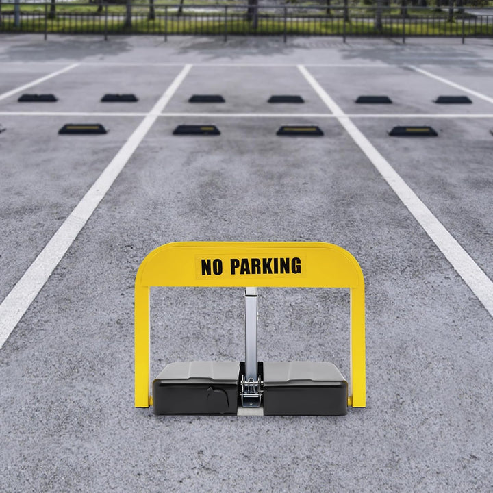 Parkplatzsperre, Elektronisches Autoparkschloss mit Fernbedienung, Elektrisch Fernbedienung Parksper