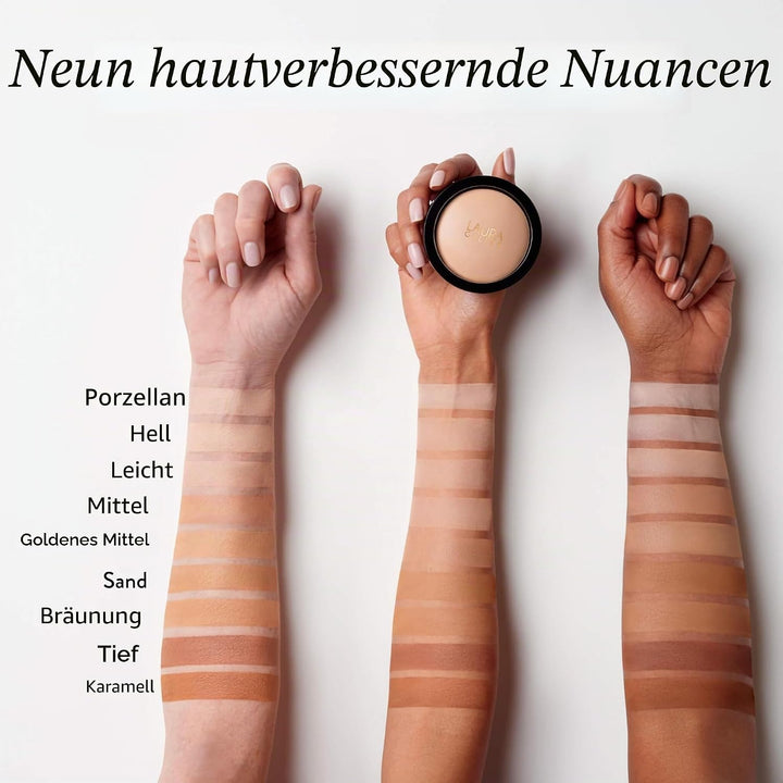 LAURA GELLER NEW YORK Baked Double Take Puder Makeup, Porcelain, Langanhaltende Make Up Puder Founda