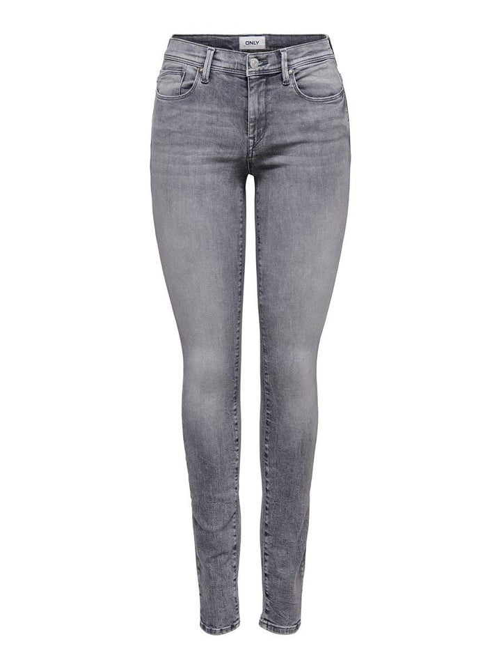 ONLY Shape Life Regular Grey Skinny Jeans 25 Grauer Denim, 25 Grauer Denim