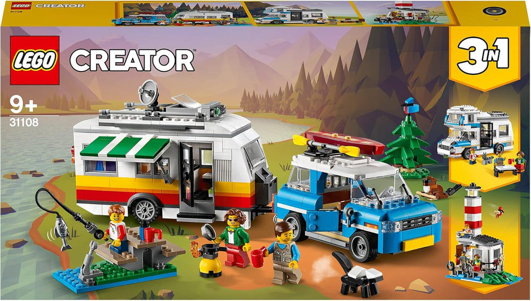 LEGO 31108 Creator Campingurlaub Standard Verpackung Single, Standard Verpackung Single