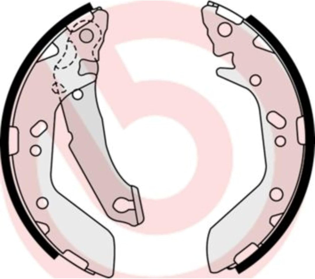 BreMBO K 30 012 Backen und Bremszubehör, 2 Stück