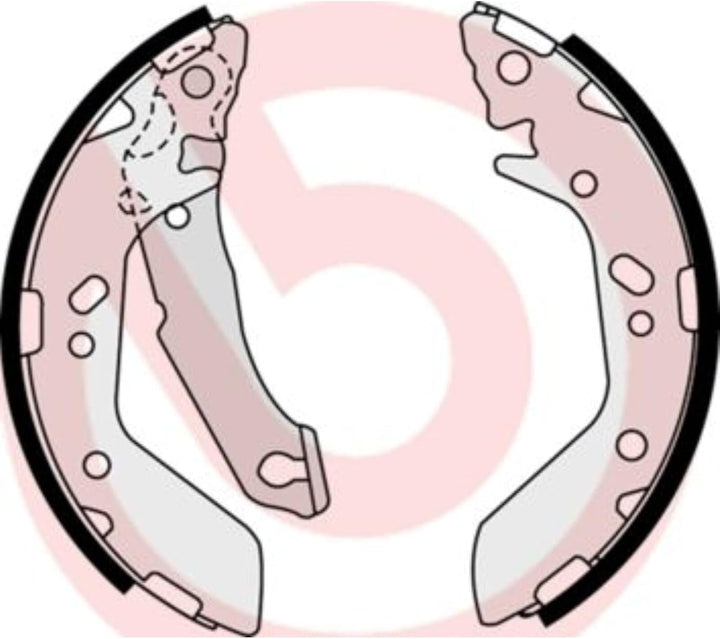 BreMBO K 30 012 Backen und Bremszubehör, 2 Stück