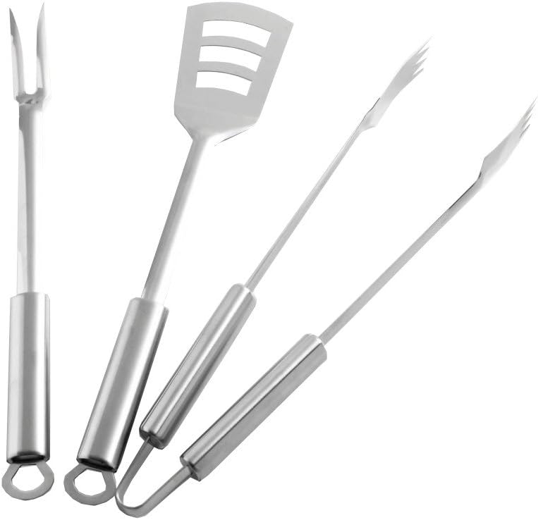 Landmann Grillbesteck, Silber, 41 x 9 x 2 cm