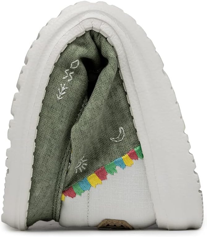 Hey Dude Damen Wendy Boho Moccasin 36 EU Grün, 36 EU Grün