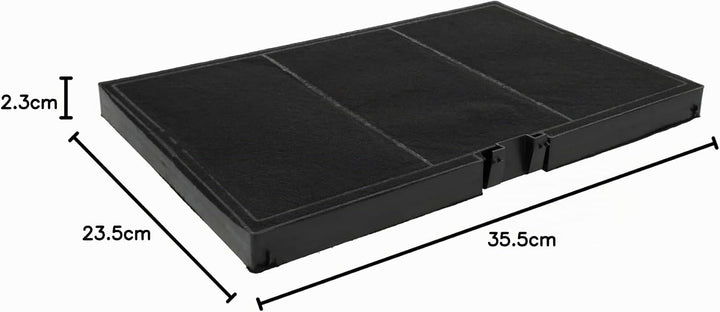 vhbw 2x Filter kompatibel mit Bosch DWK97HM20/01, DWK97IM60, DWK97HM60/01, DWK97HM60, DWK97HM20B/01
