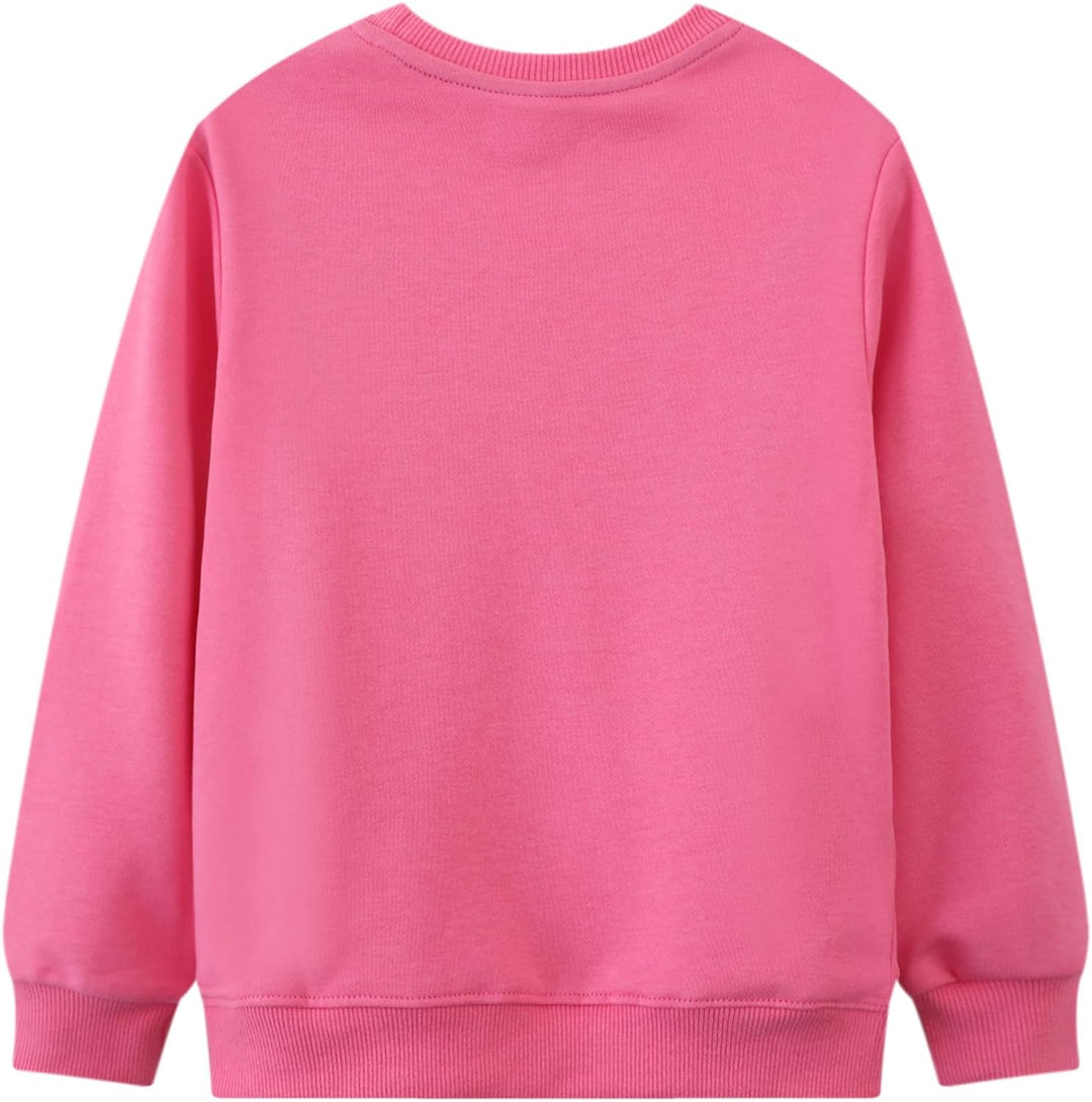 CM-Kid Sweatshirt Mädchen Langarm Pullover Kinder Shirts Baumwolle Warm Tops 1-7 Jahre Gr.92-122 110