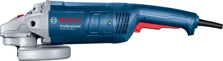 Bosch Professional Winkelschleifer GWS 20-230 J (2.000 Watt, inkl. Zusatzhandgriff, Aufnahmeflansch,