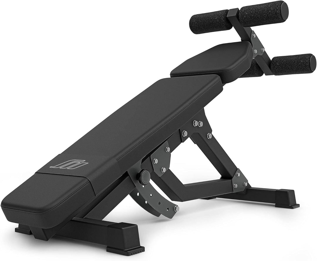 Marbo Sport Bauchtrainer MS-L110 2.0, Neigungsverstellung der Rückenlehne, Verstellbare Beinstütze,