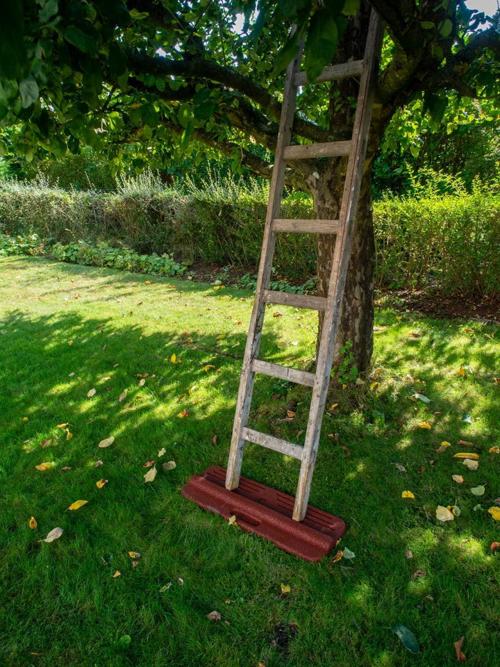 Leitermatte Leitersicherung ROT Antirutschmatte Stoppermatte Standfuss Leiter Bodenschoner 75 x 25 x