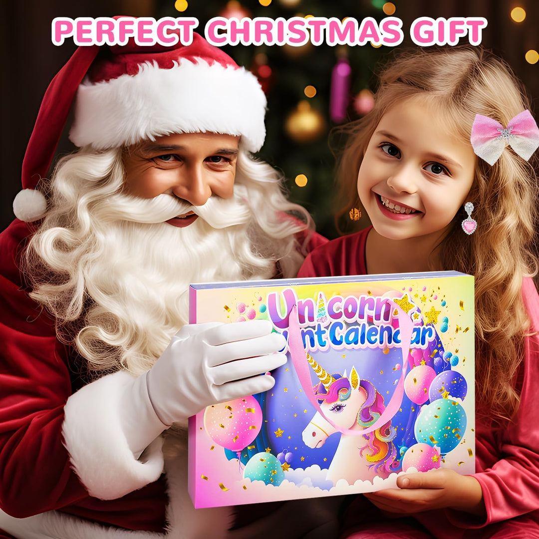 iZoeL Adventskalender kosmetik Kinder Mädchen 2024 Weihnachtskalender 24 Mode Schmuck schminke Beaut