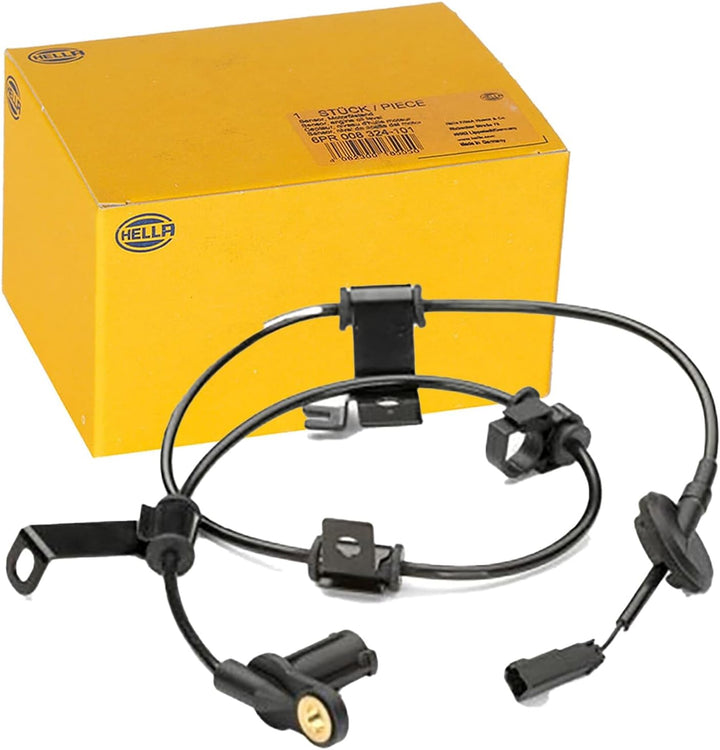 HELLA 6PU 230 040-591 ABS Sensor - Raddrehzahl - 2-polig - Hinterachse - Kabel: 830mm - mit Halter