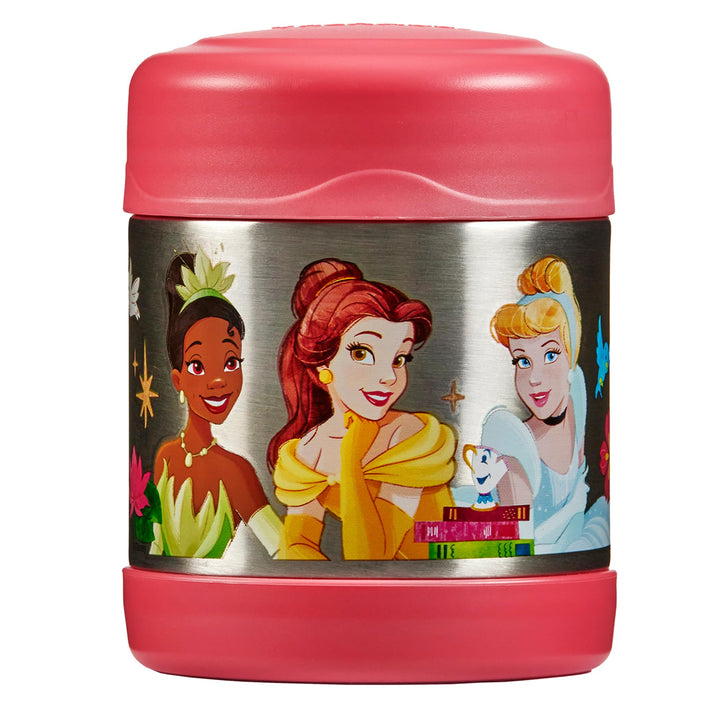Thermos kids FUNTAINER Thermobehälter für Essen 300ml, Disney Prinzessinnen - Edelstahl, absolut dic