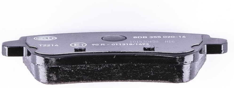 HELLA PAGID 8DB 355 020-161 Bremsbelagsatz - T2214 - Dicke/Stärke: 16.8mm - Bremssystem: TRW - für V