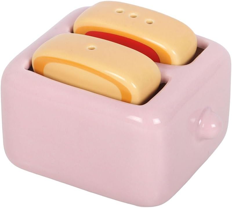 Kawaii Toast Salt and Pepper Shakers