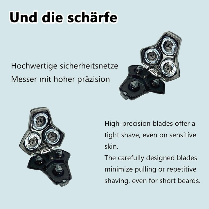 Rasierköpfe SH71/50 kompatibel mit Philips Series 5000 (S55XX) und Series 7000 (S7XX) 5000 7000 S773