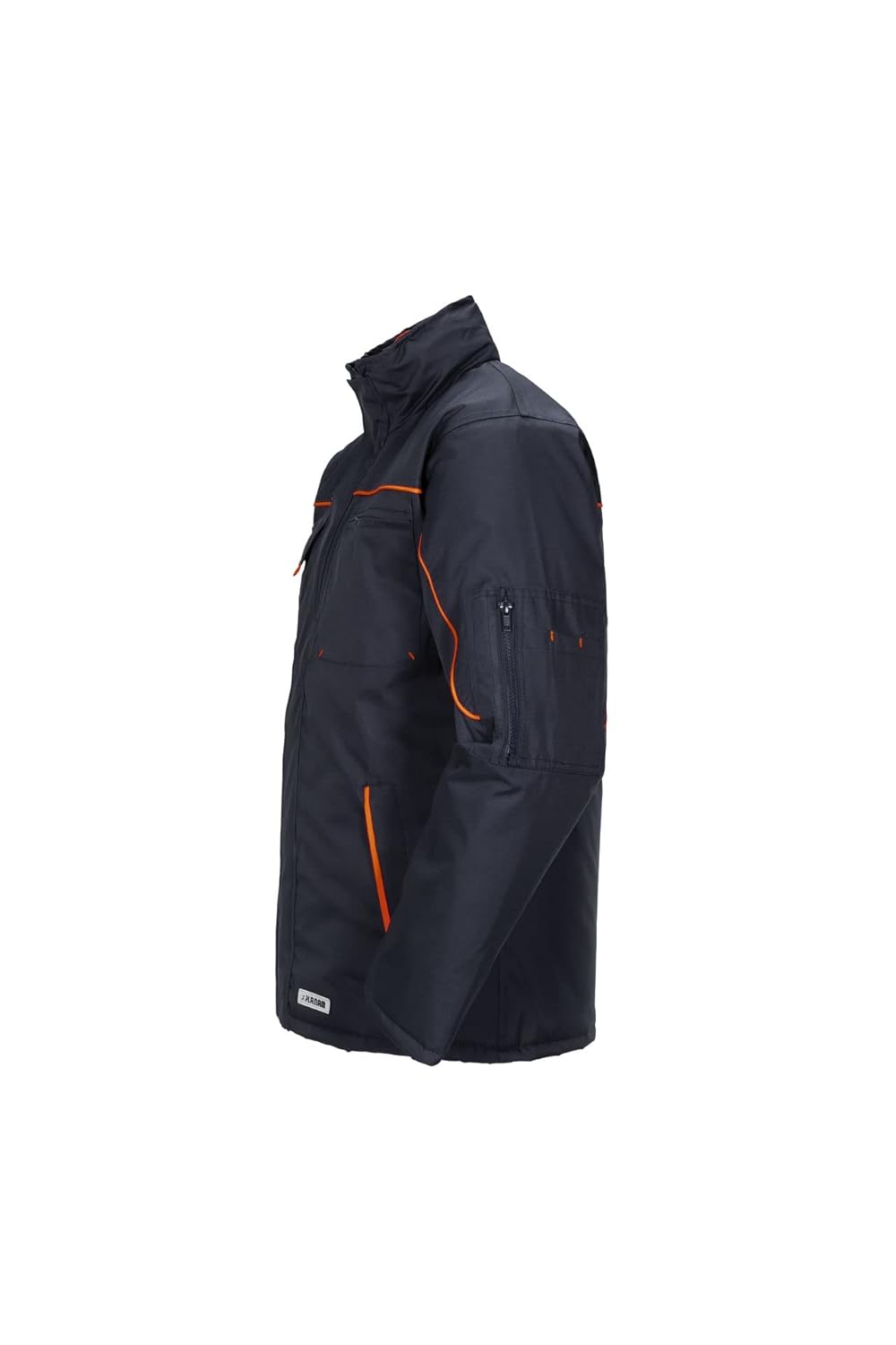 Planam Outdoor Winter Herren Piper Jacke marine orange Modell 3536 Grösse XS marine/orange XS, marin