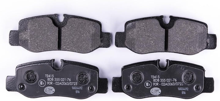 HELLA PAGID 8DB 355 021-761 Bremsbelagsatz - T2415 - Dicke/Stärke: 18.4mm - Bremssystem: Brembo - fü