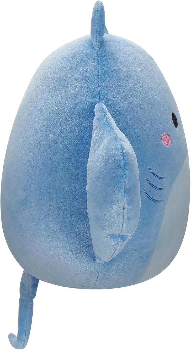 Squishmallows SQCR05429 - Lux der Mantarochen 30 cm, offizielles Jazwares Plüsch, superweiches Kusch