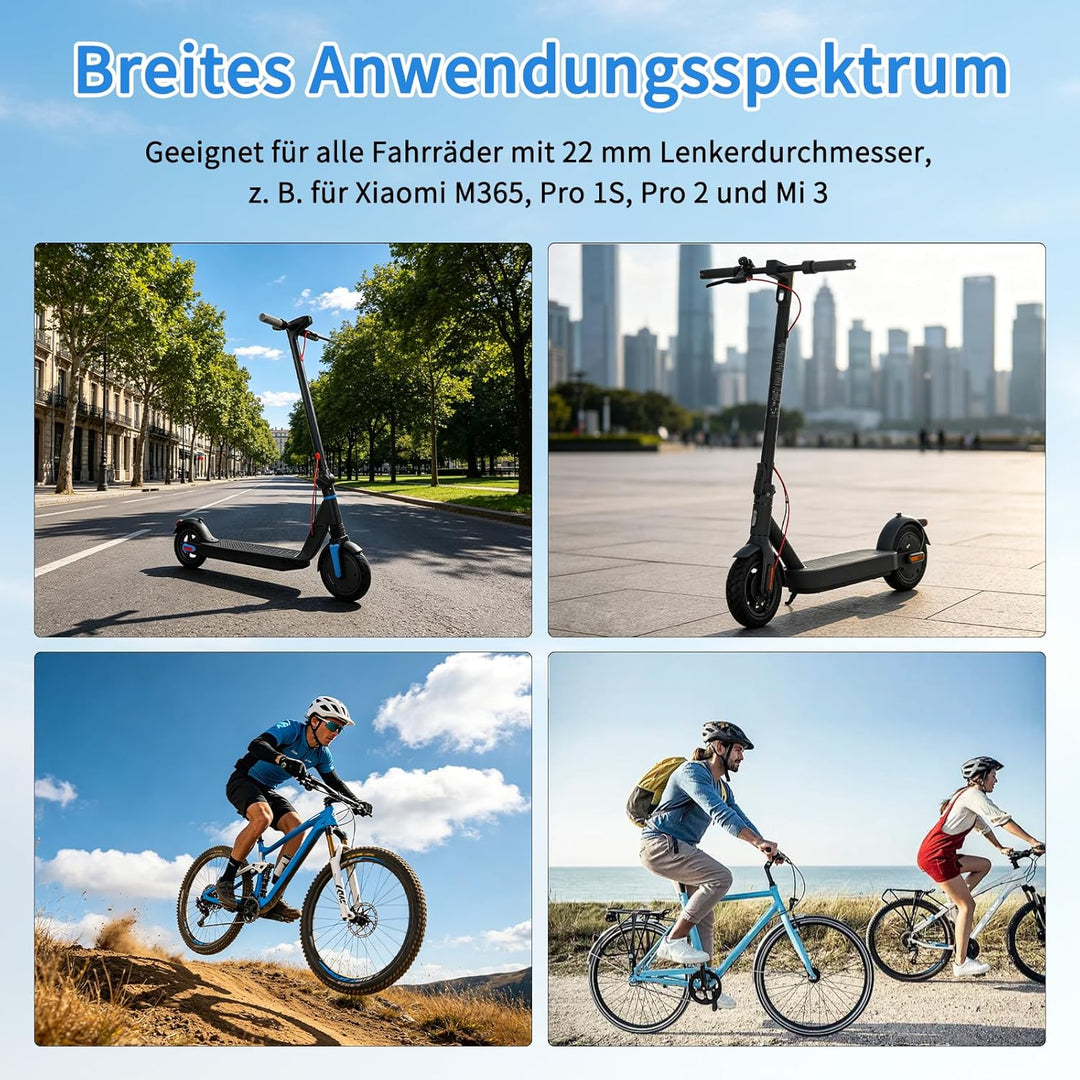 E Scooter Blinker Nachrüsten Set für Xiaomi für M365 für Pro 1S/Pro 2 für Mi3 für Ninebot Max G30/G3