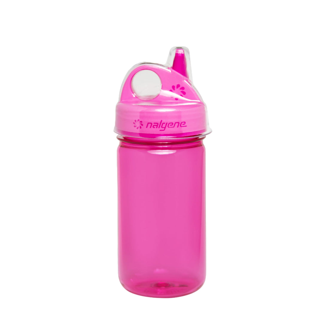 Nalgene Kinder Sustain Grip-N-Gulp Wasserflaschen aus 50% Kunststoffabfällen, auslaufsicherer Schnab