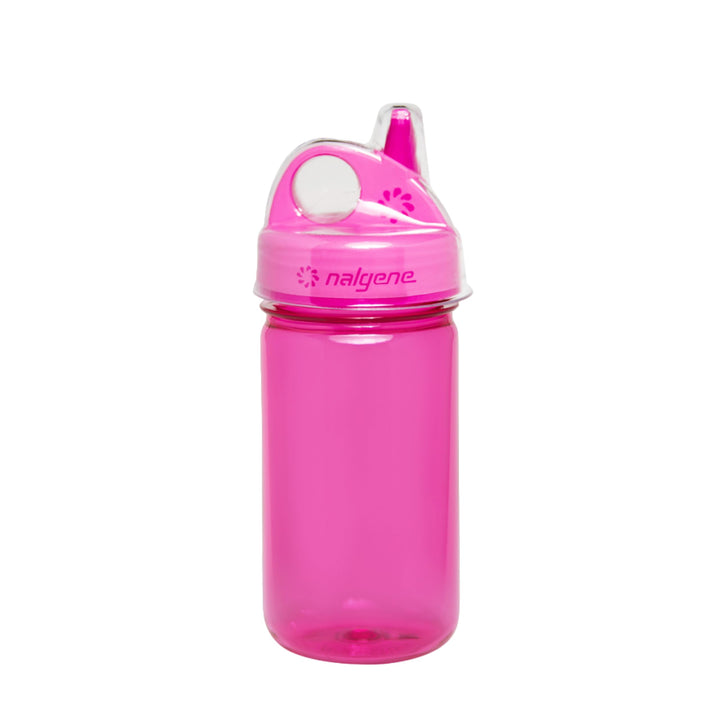 Nalgene Kinder Sustain Grip-N-Gulp Wasserflaschen aus 50% Kunststoffabfällen, auslaufsicherer Schnab