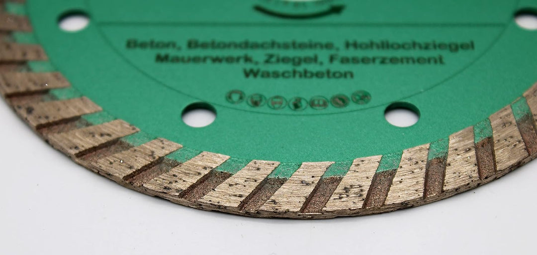 LXDIAMOND Diamant-Trennscheibe 125mm x 22,23mm Diamantscheibe Betonscheibe für Stein Beton Mauerwerk
