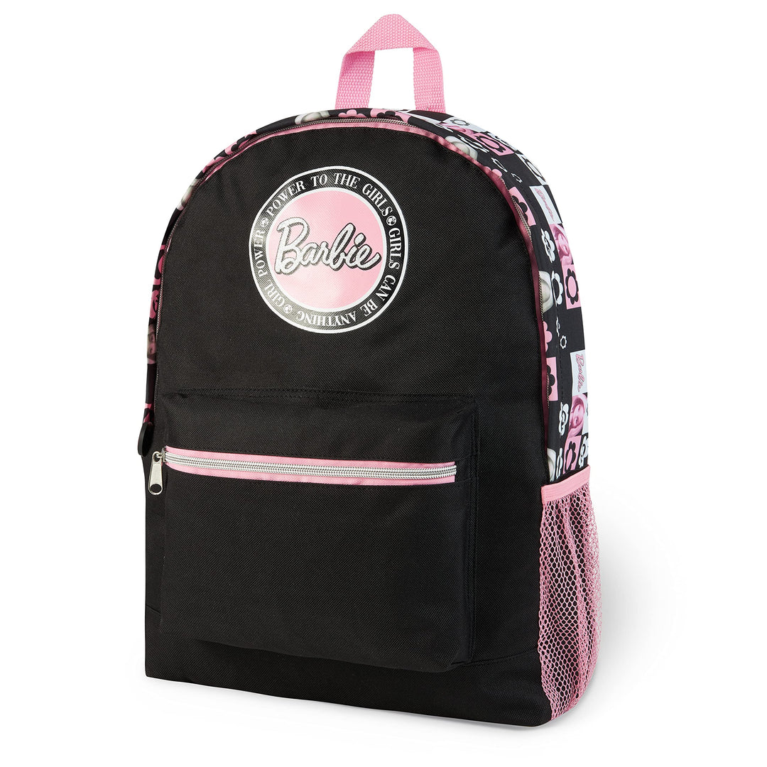 Barbie Kinderrucksack Mädchen, Geräumig Kinderrucksack mit Verstellbaren Trägern, Kindergarten Rucks