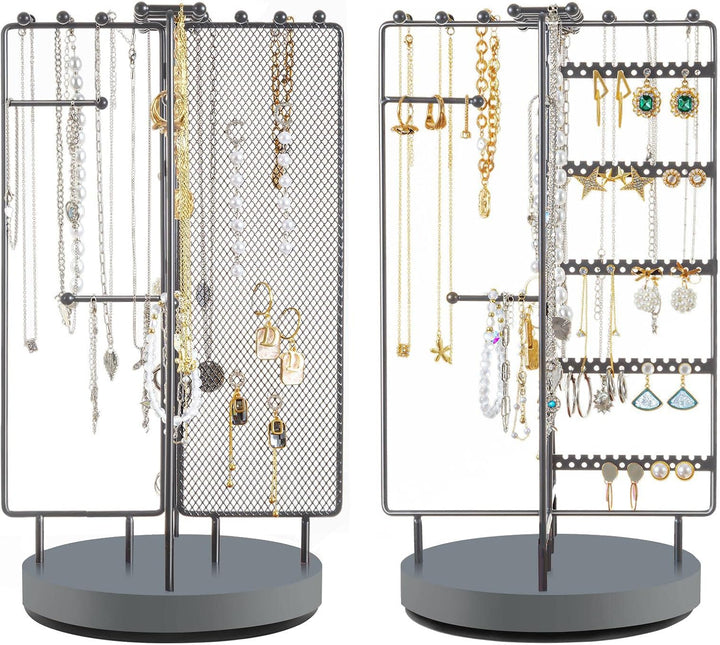 ProCase Schmuckständer Drehbarer Schmuckhalter Schmuckbaum Schmuckstander Jewelry Stand für Ohrring