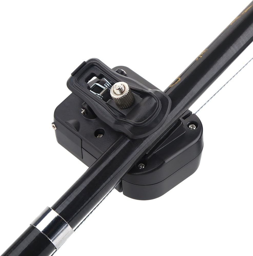 VGEBY Angelschnurzähler, Clip-On Digital Angelschnurfinder Mechanischer Zähler Angelzubehör Schnurzä